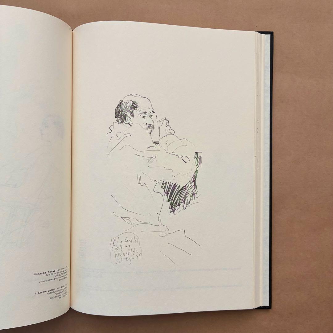 Álvaro Siza sketches at dinner アルヴァロ・シザ