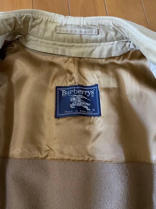 バーバリーロンドンロングトレンチコート英国製