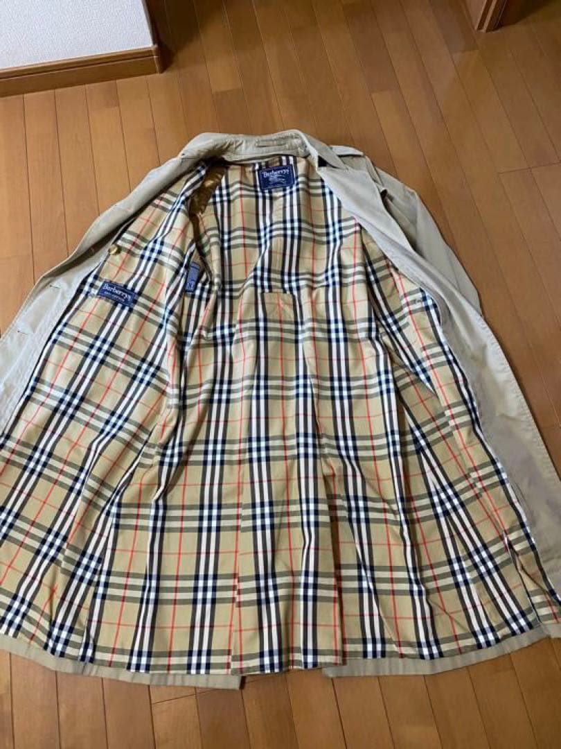 バーバリーロンドンロングトレンチコート英国製