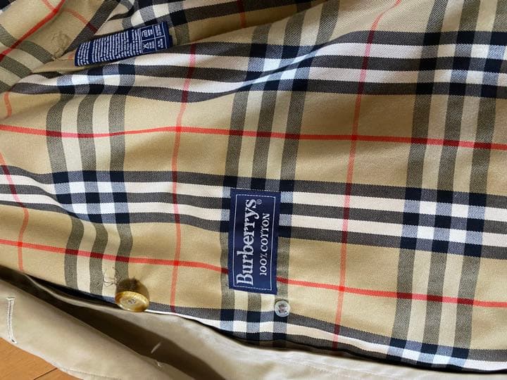 バーバリーロンドンロングトレンチコート英国製