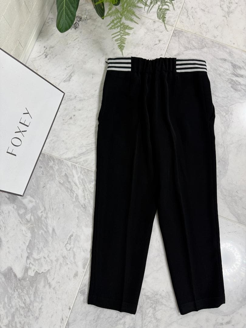 ra\" chel chelボーダーズアットバルコニーテーパードパンツ36