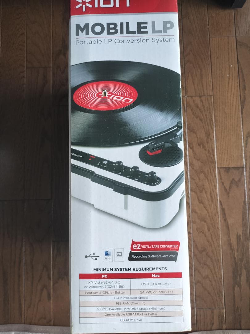 ION MOBILE LP ポータブルレコードプレーヤー