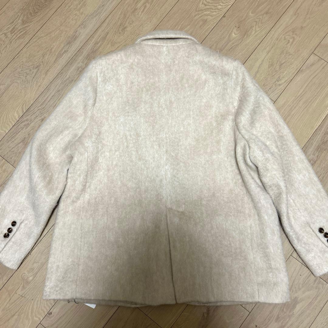 basement モヘアシャギージャケットコート