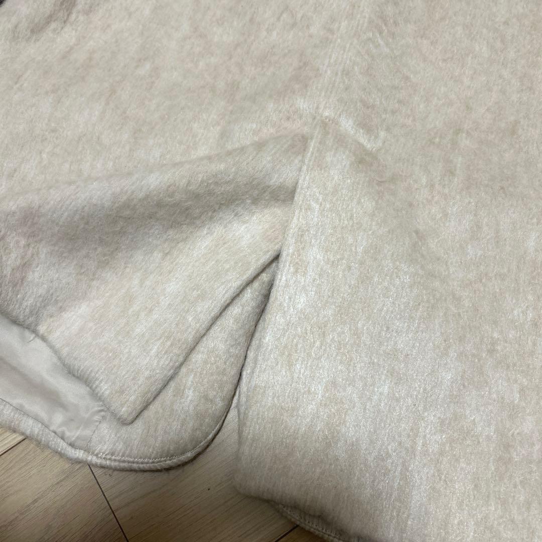 basement モヘアシャギージャケットコート