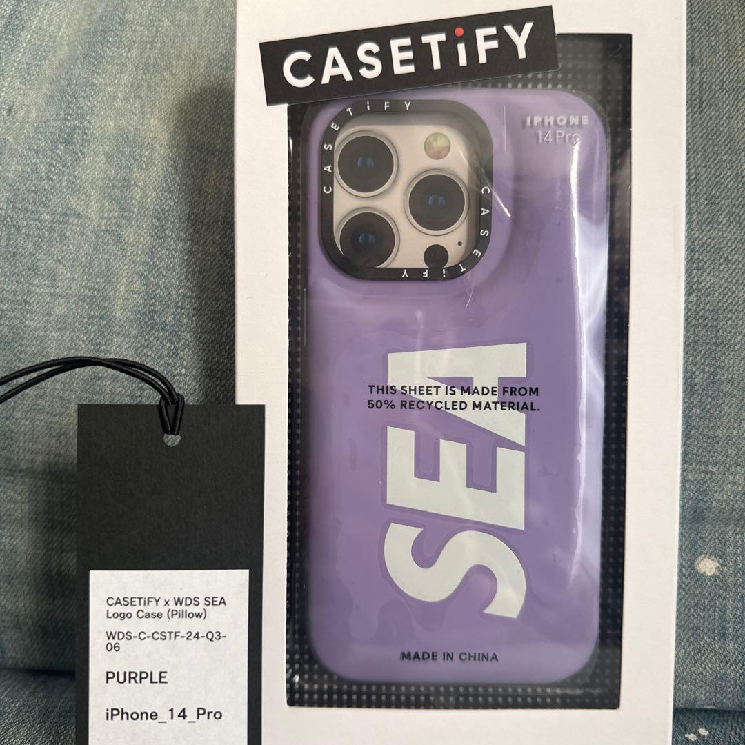 iPhoneアクセサリー CASETiFY WDS SEA (Pillow) iPhone 14 Pro