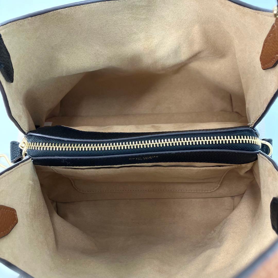 極美品✨デコ ケイトスペード カラーブロック ミディアム クロスボディ