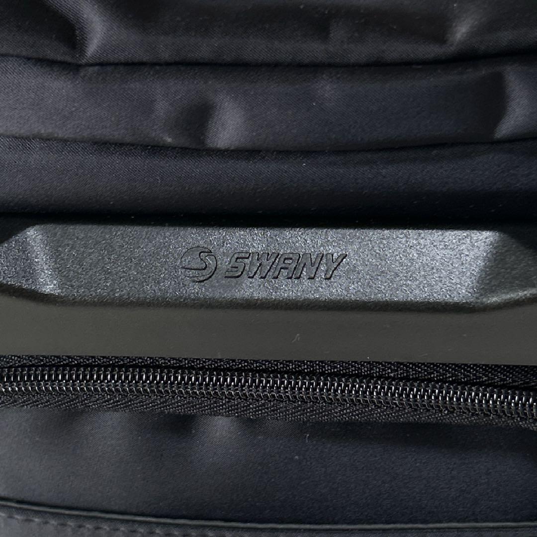 極美品✨SWANY 4輪　キャリーバッグ　ブラック　付属品多数