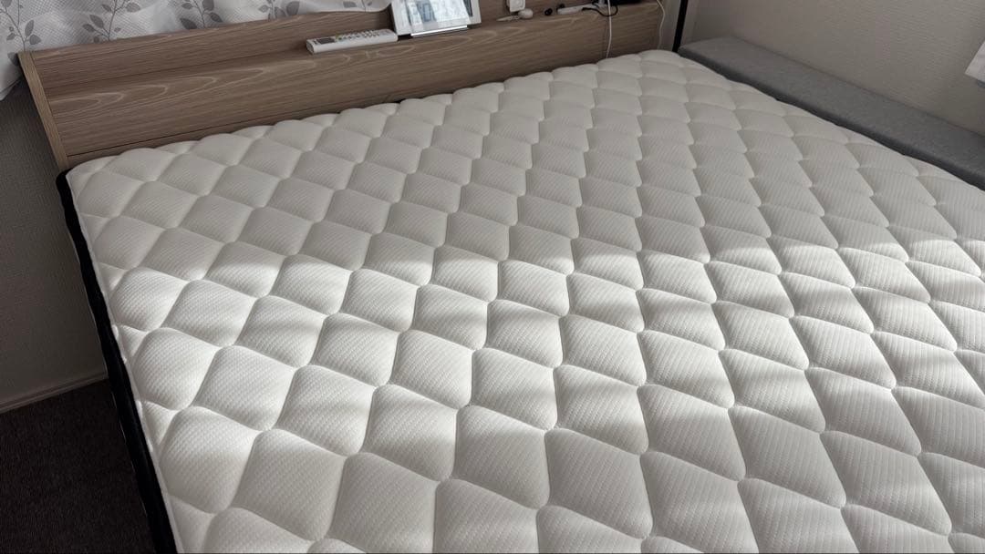 Inofiaマットレス ダブル 高反発マットレス 極厚24cm ベッドマットレス