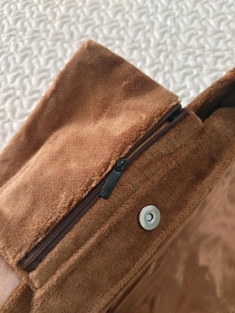 1-2日発送ショルダーバッグ//ハンドバッグ茶色