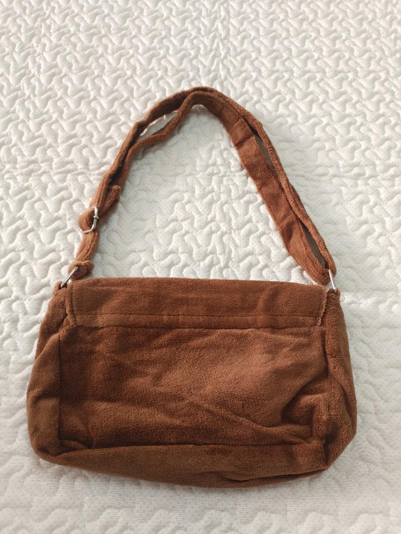 1-2日発送ショルダーバッグ//ハンドバッグ茶色
