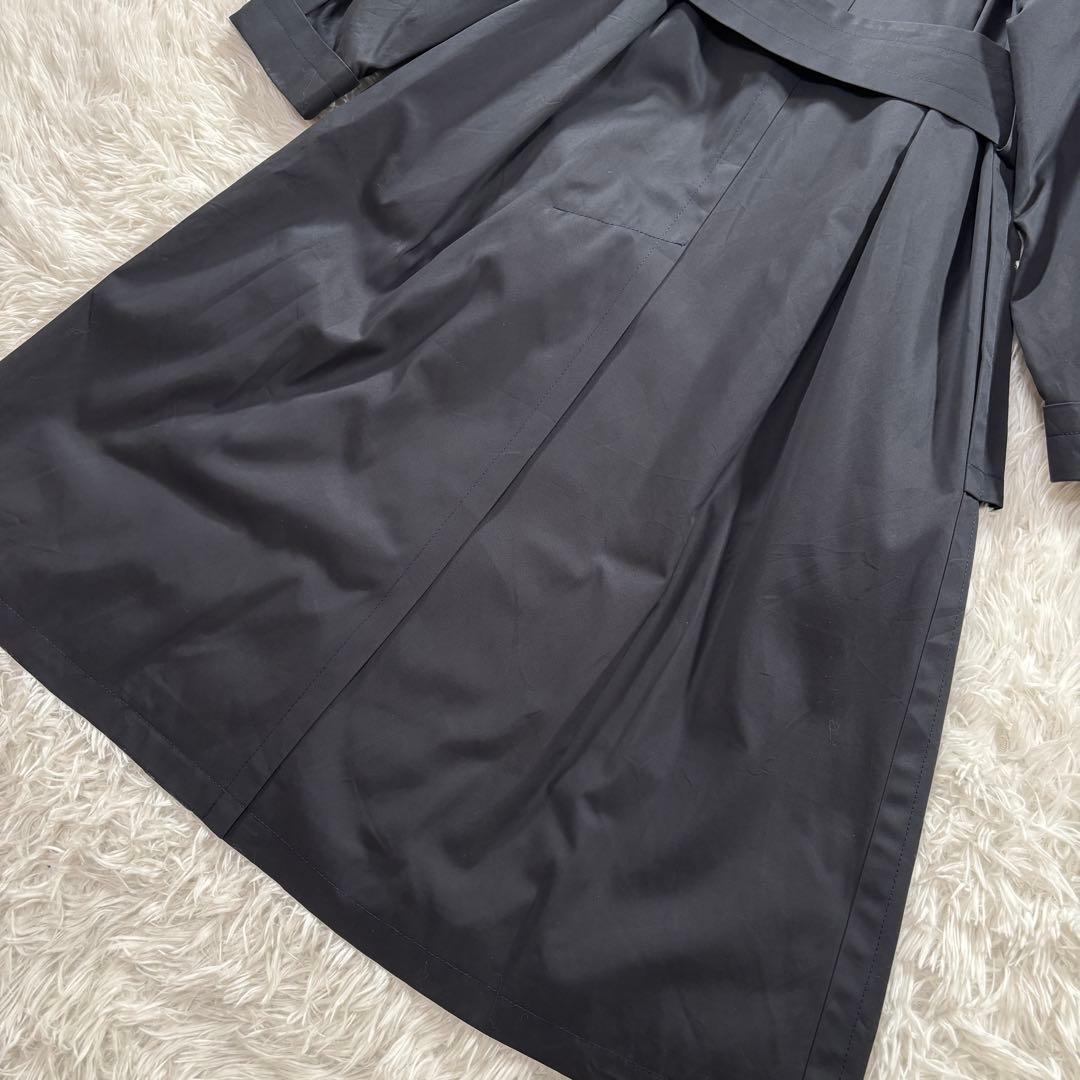 極美品 イヴサンローラン トレンチコート ロング丈 M ベルト付き