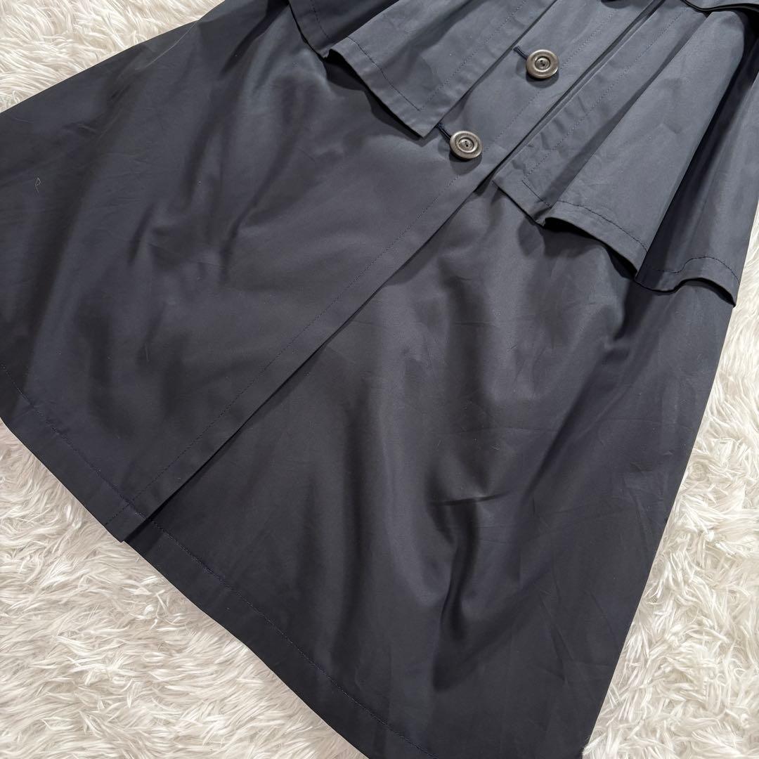 極美品 イヴサンローラン トレンチコート ロング丈 M ベルト付き