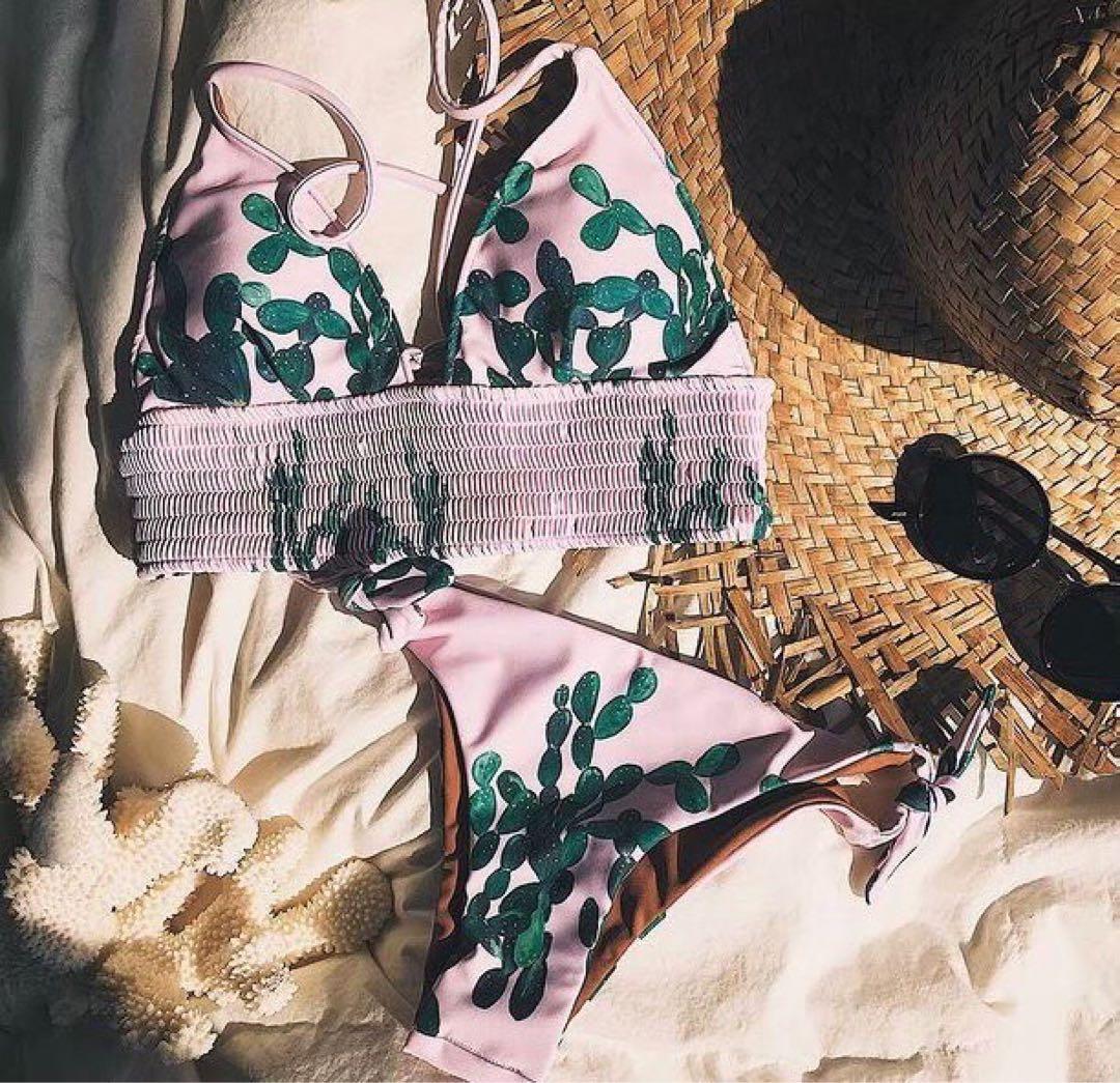 みる様 アリシアスタン ビキニ 上下セット サボテン