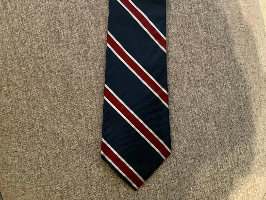 Brooks Brothers ネクタイ ネイビー ストライプ　ヴィンテージ