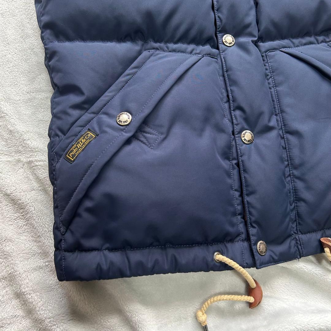 POLORALPHLAUREN ポロラルフローレン　ダウンベスト　ネイビー　XS