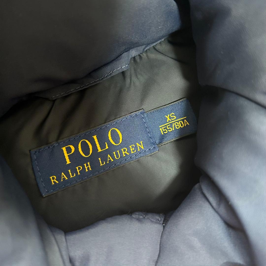 POLORALPHLAUREN ポロラルフローレン　ダウンベスト　ネイビー　XS