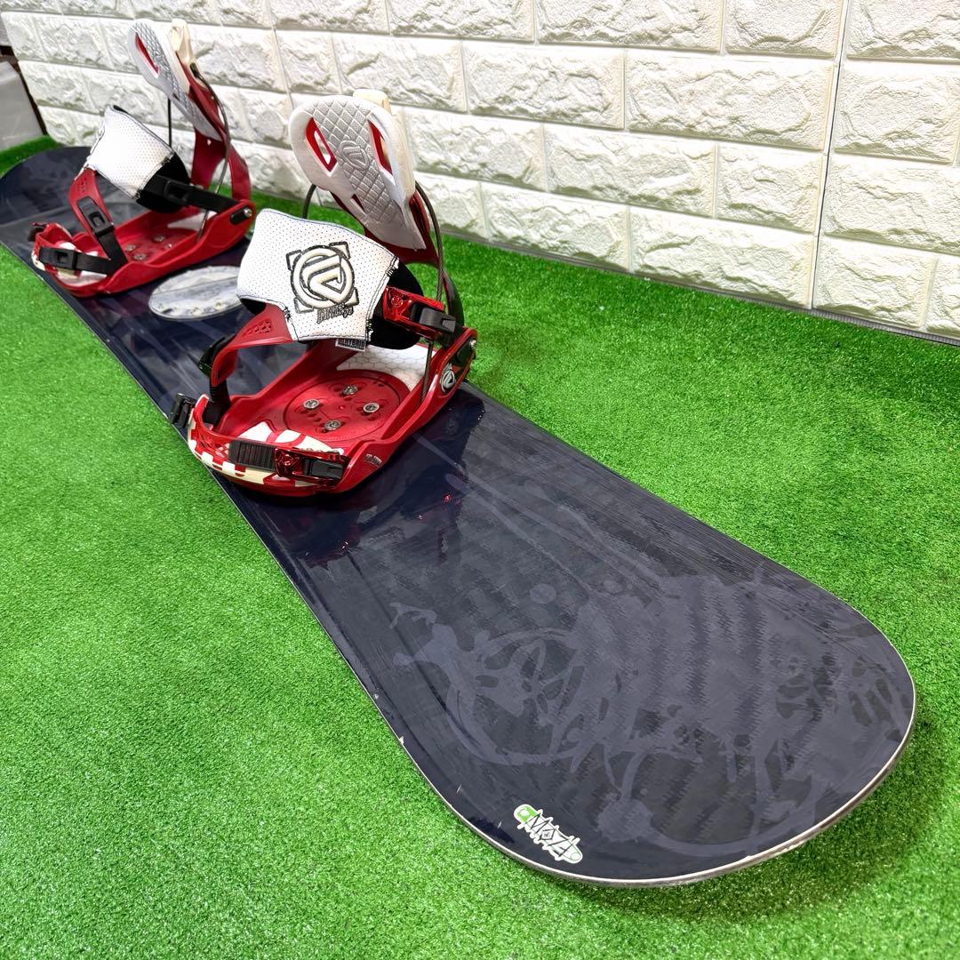 XERES スノーボード　151 FLOW ビンディング付き　ケースあり　良好