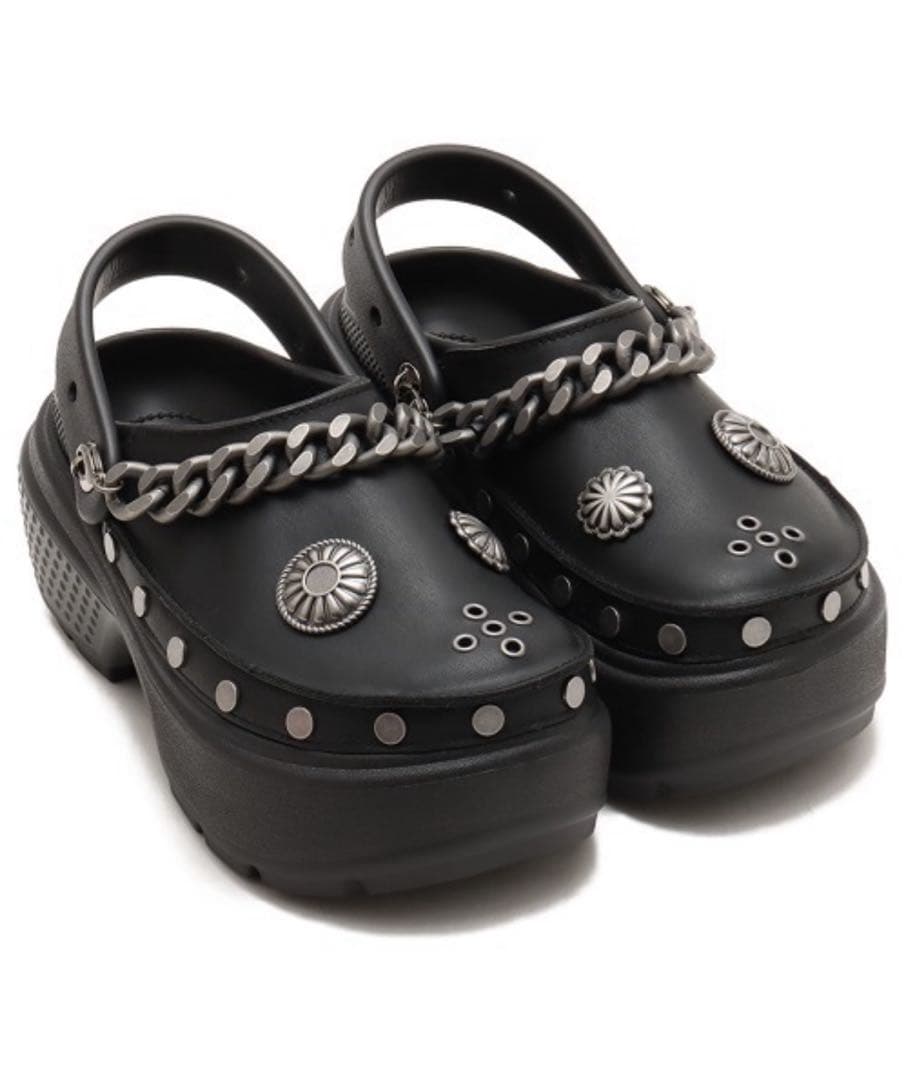 靴 crocs Stomp Embellished Clog