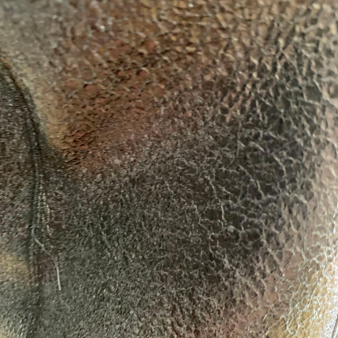 新春SALE、 ARMANIのレザーファージャケット