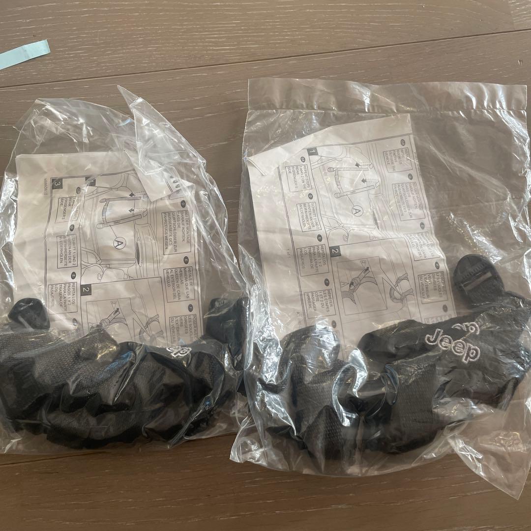 JKラングラー純正グラブハンドル４個ハンガーフック2個セット