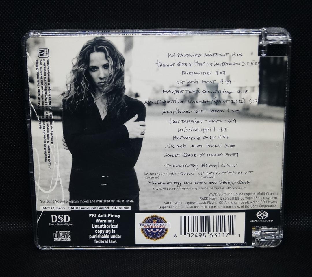 【中古SACD】シェリル・クロウ「グローブ・セッションズ」希少廃盤