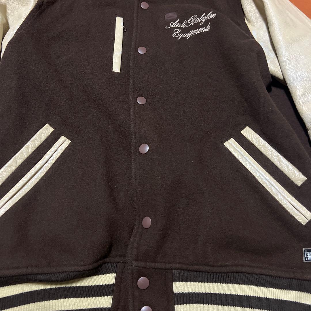 NITRAID ナイトレイド　ウール　レザー　切替　スタジャン