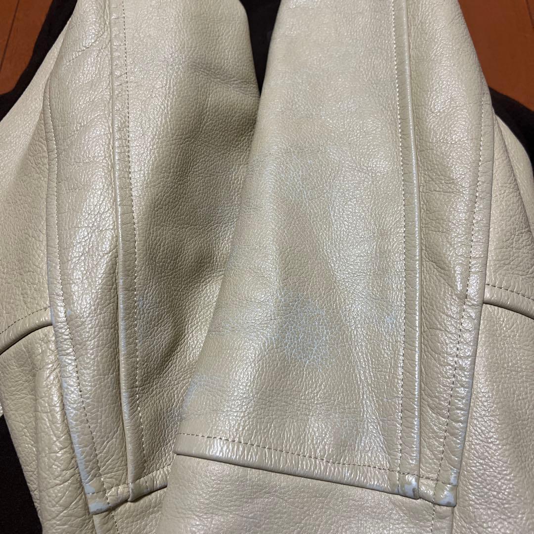 NITRAID ナイトレイド　ウール　レザー　切替　スタジャン