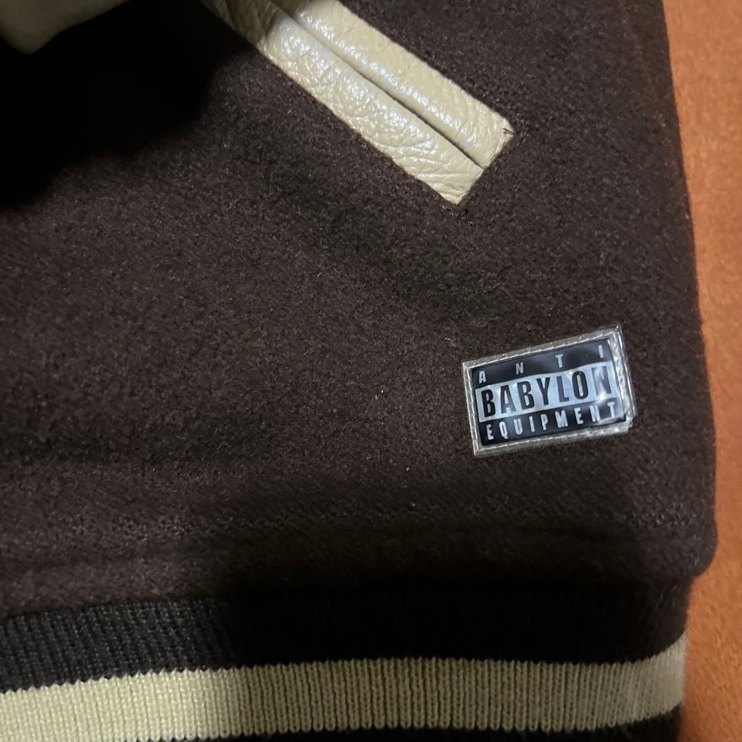 NITRAID ナイトレイド　ウール　レザー　切替　スタジャン