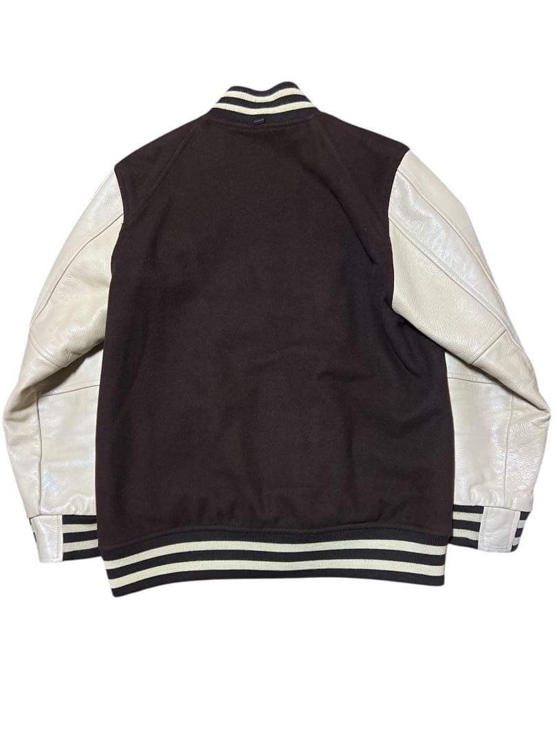 NITRAID ナイトレイド　ウール　レザー　切替　スタジャン