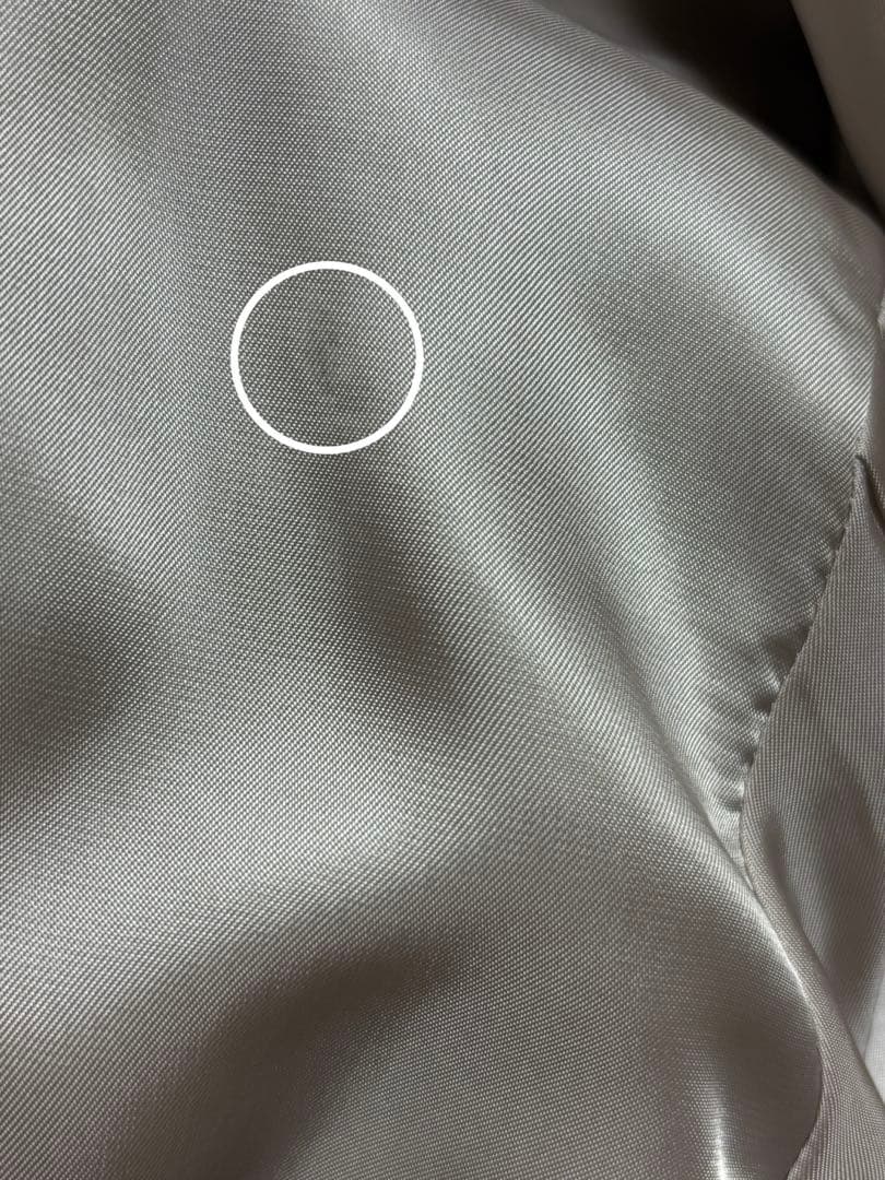 いさく様UNTITLED 【STORY掲載】カシミヤ混ノーカラー コクーンコート