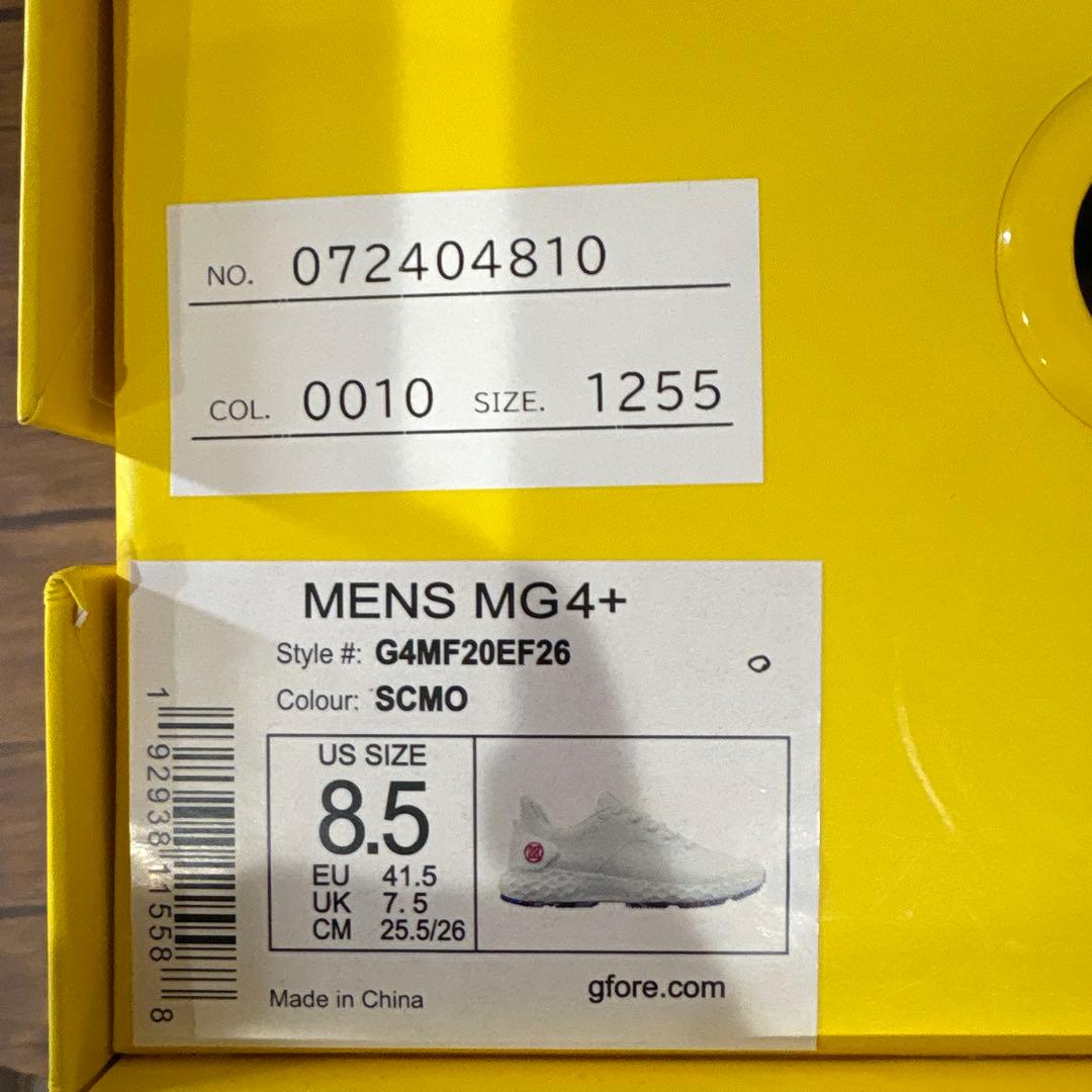 ジーフォア　MG4プラス　25.5〜26センチ