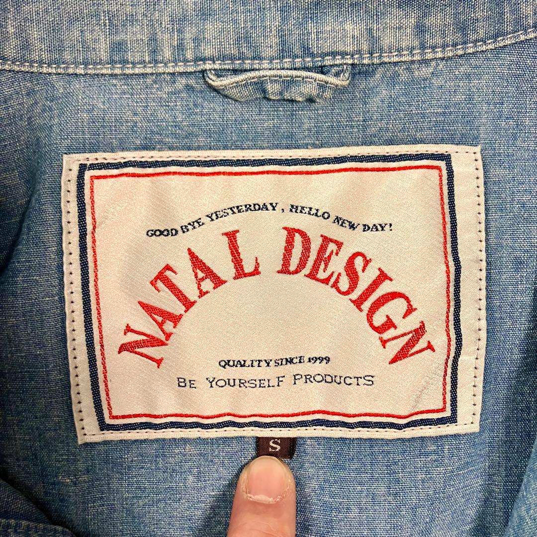 ネイタルデザインNATAL Designショップコート シャンブレー