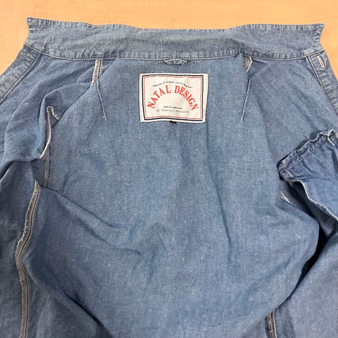 ネイタルデザインNATAL Designショップコート シャンブレー