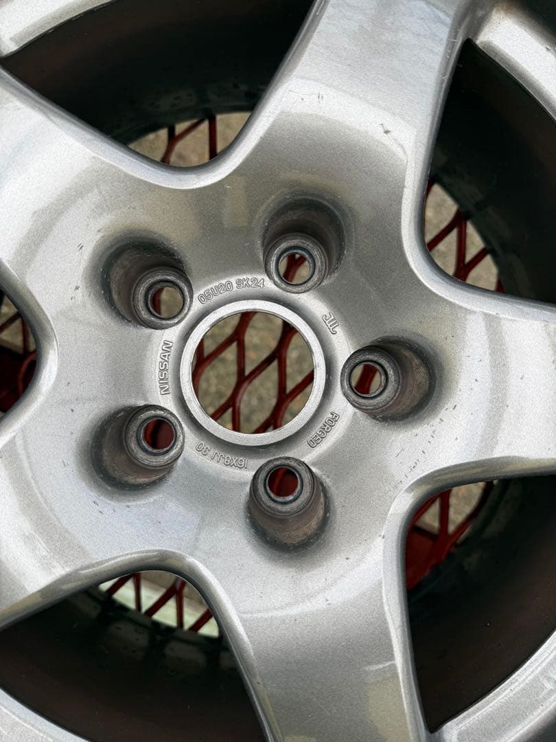 【桃色蜘蛛】ホイール 2本