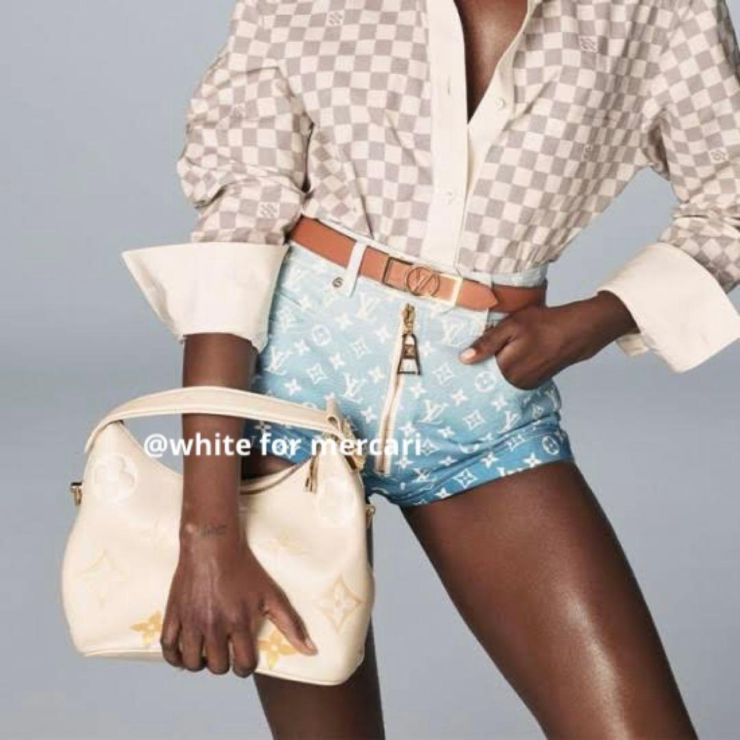 LOUIS VUITTON 定価57,200円 モノグラム柄ビキニトップ