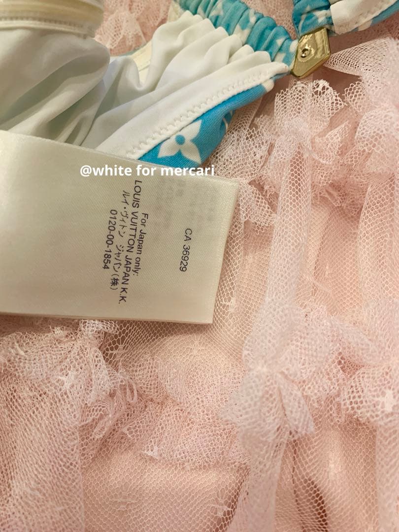 LOUIS VUITTON 定価57,200円 モノグラム柄ビキニトップ