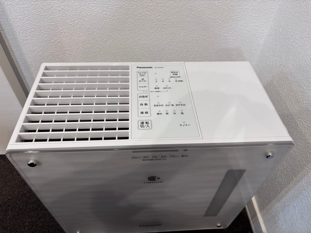 Panasonic 加湿器　気化式　極美品
