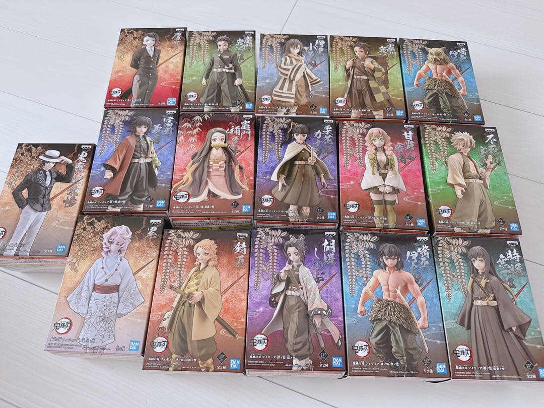 鬼滅の刃　フィギュア　16個セット