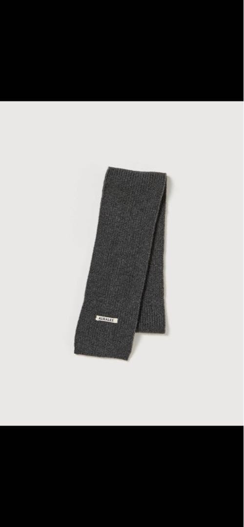 AURALEE LIGHT CASHMERE KNIT STOLE オーラリー