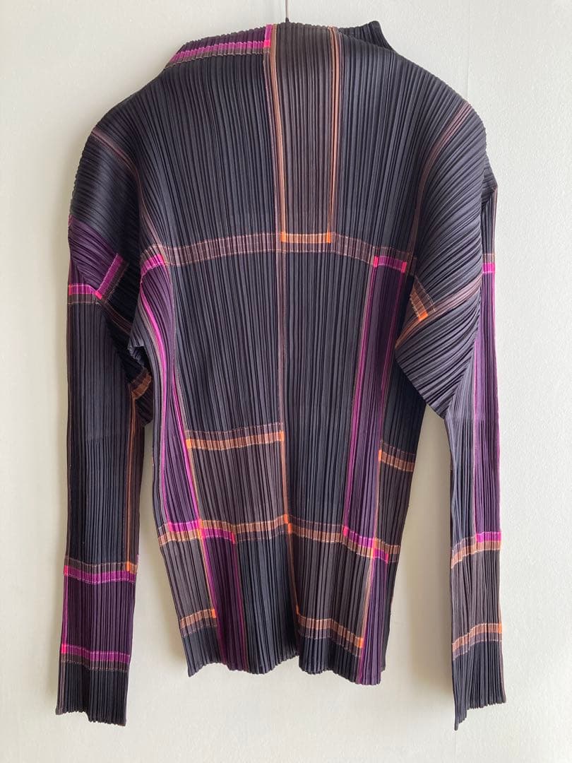 ISSEY MIYAKE PLEATS PLEASE カットソー　ハイネック