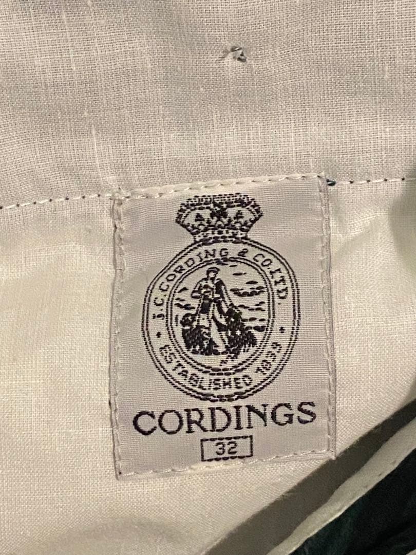 Cordings コーデュロイ トラウザーズ 32