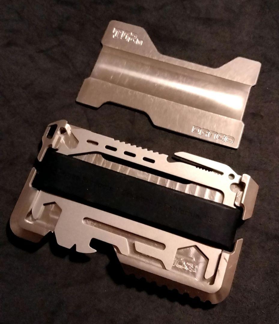 DANGO タクティカル EDC チタン カード 財布 カードケース