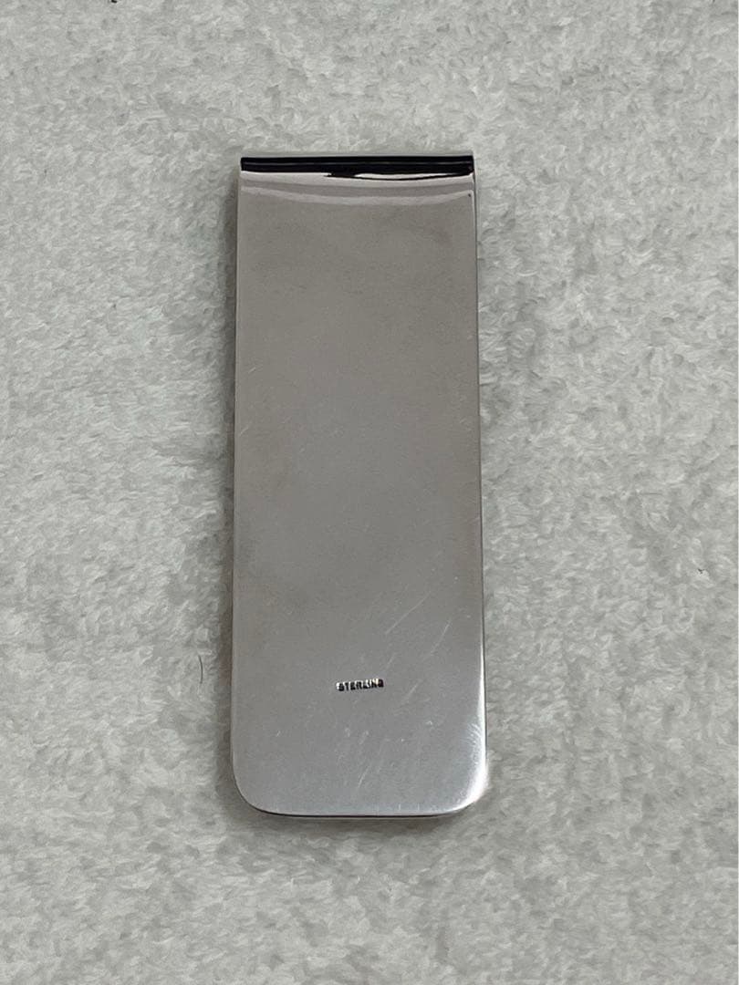 新品 クロムハーツ シルバーマネークリップ クロス