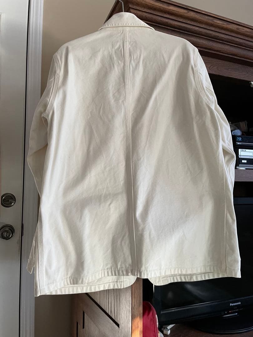 VISE RED TAIL ホワイトカバーオール