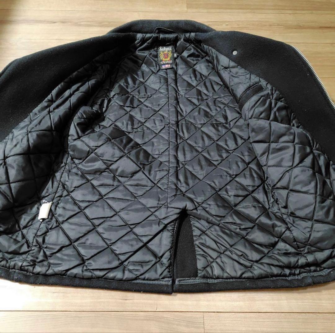 Schott ピーコート サイズ18 黒