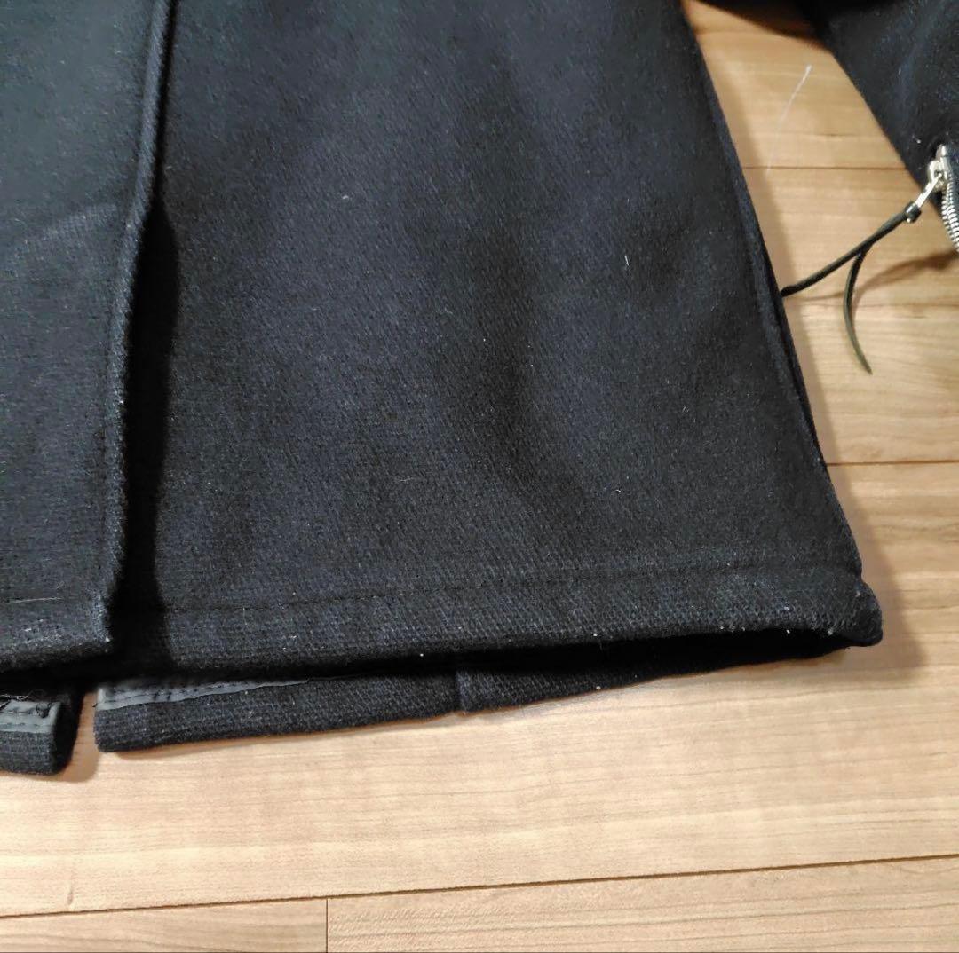 Schott ピーコート サイズ18 黒