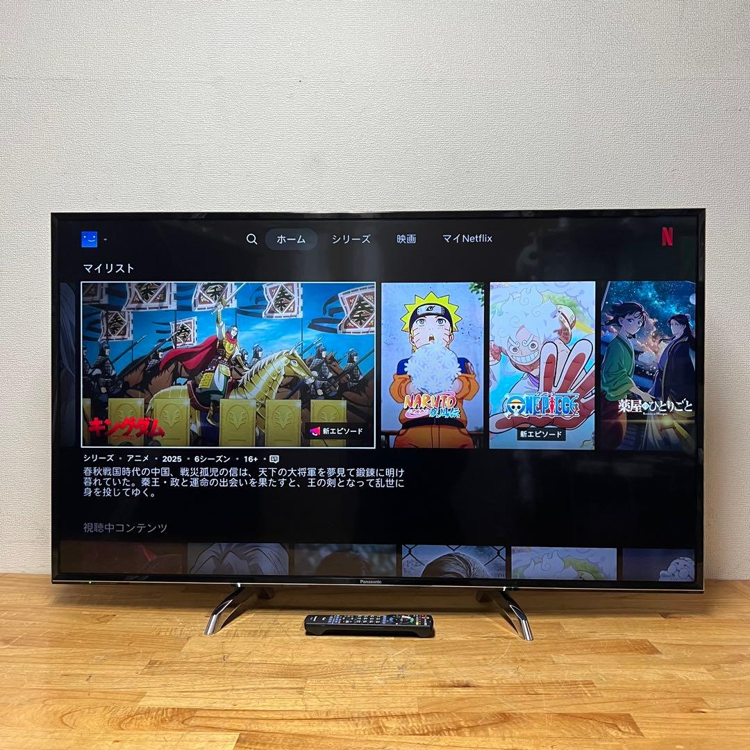 パナソニック 55V型 4K 液晶テレビ スマートビエラ TH-55DX750