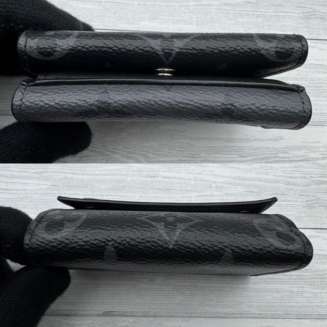 【極級美品】ルイヴィトン エクリプス ディスカバリーコンパクト 三つ折り 黒