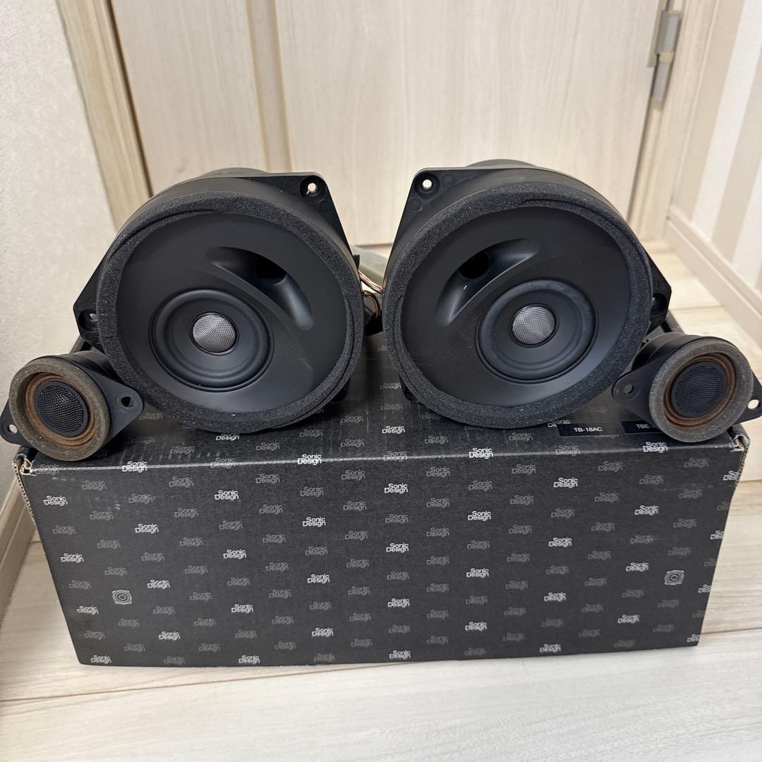 【希少】ソニックデザイン フロントスピーカーセット レヴォーグ　WRX スバル