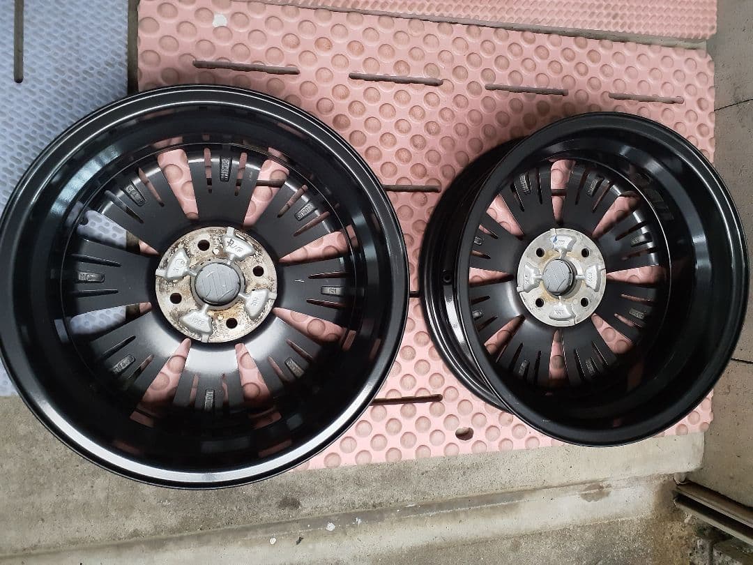 スペーシア純正 15in 4.5J 純正カスタム　①　2本セット　美品